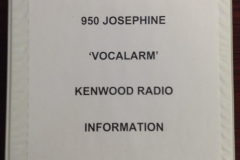 950 Josephine Vocalarm Site Manual