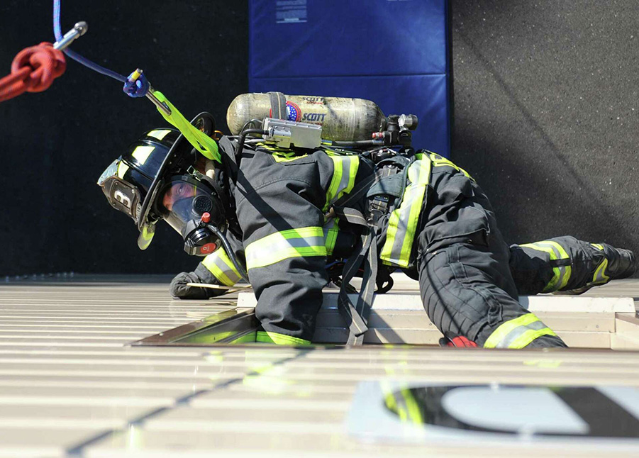 Denver Fire Department Roof Training
